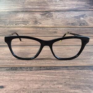DKNY Eyeglasses Frames Womens 51 Square Optical DK5001‎ 001 Acetate Glasses